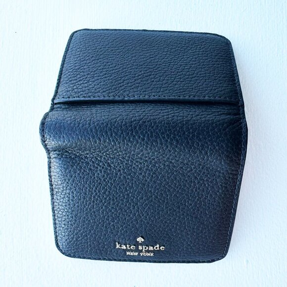 Kate Spade GIGI Black Compact Bifold Wallet — NWOT - Picture 6 of 8